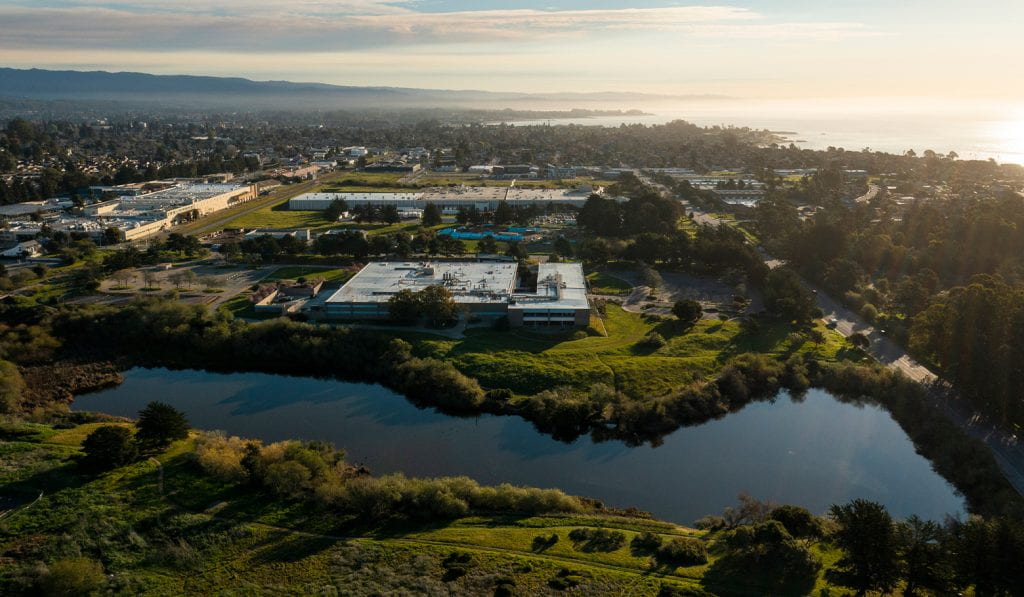 Aerial view of the Westside Research Park